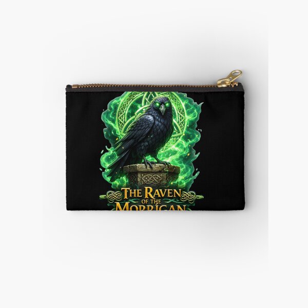 Item preview, The Raven of the Morrígan – Celtic Mythology Raven Design | Irish Gothic Fantasy Art designed and sold by bazstees54.