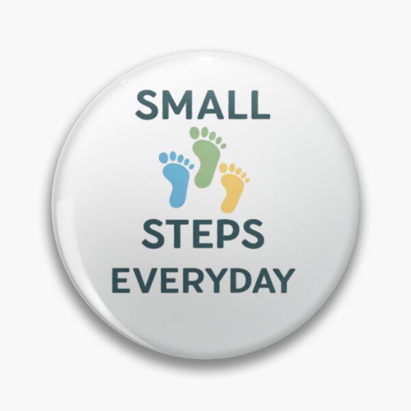 Item preview, Small Steps Everyday Motivational Design designed and sold by LumereAndCoeur.