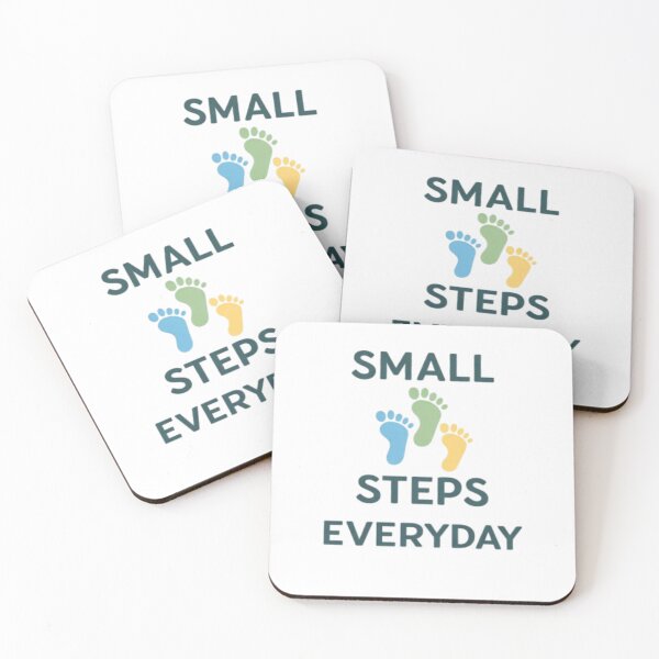 Item preview, Small Steps Everyday Motivational Design designed and sold by LumereAndCoeur.