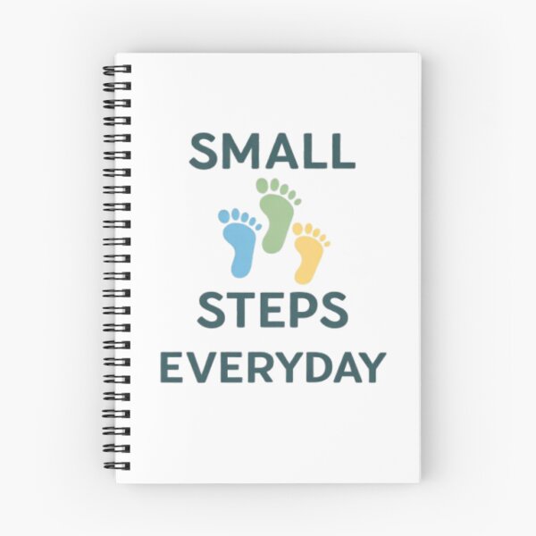 Item preview, Small Steps Everyday Motivational Design designed and sold by LumereAndCoeur.