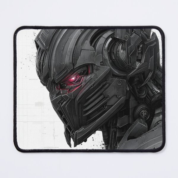 Item preview, Nemesis Cyberpunk Mecha Robot – Futuristic AI Warrior Sci-Fi Mechanical Portrait designed and sold by Dyan4.