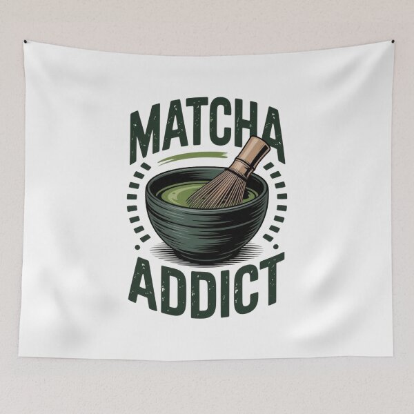 Item preview, Matcha Addict – Green Tea Lover Japanese Matcha Design designed and sold by shellymope.