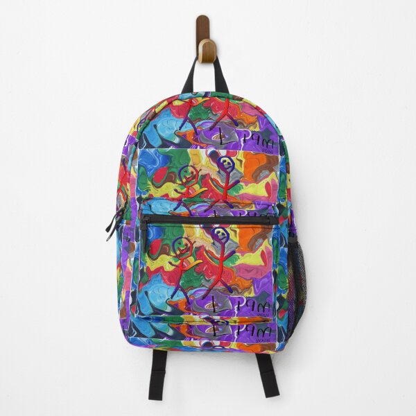 Item preview, Colorful Dream Abstract With Stick Figures designed and sold by SPB1.