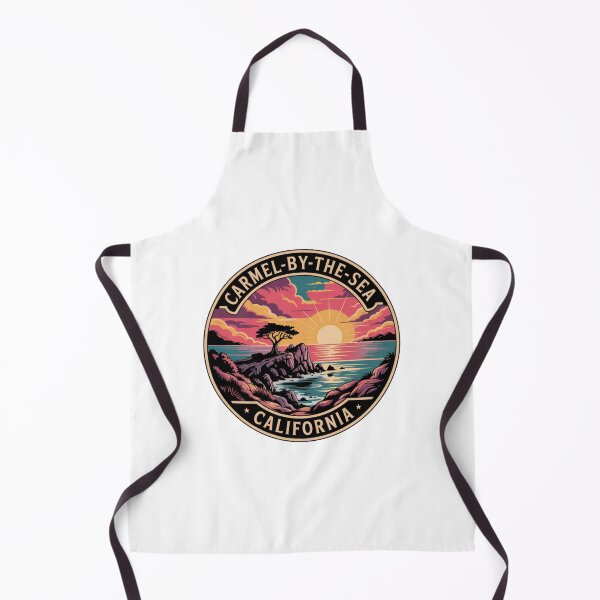 Item preview, Carmel-by-the-Sea California: Sunset Illustration designed and sold by CircinusStore.