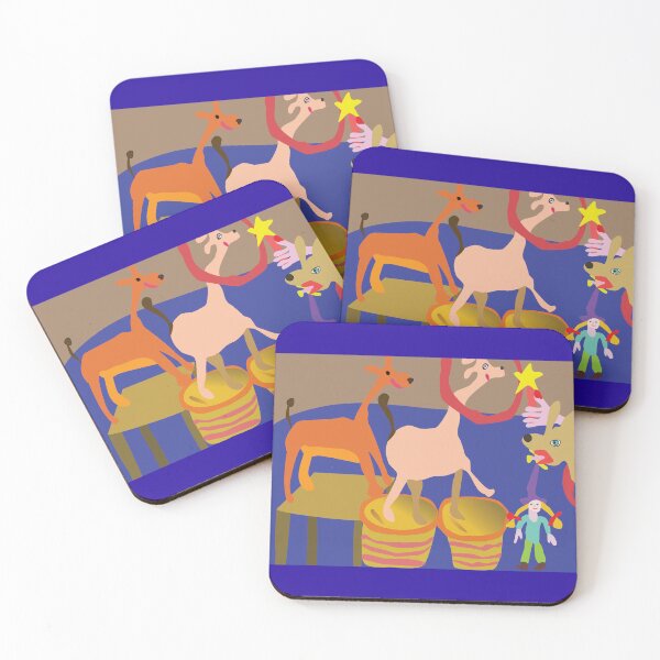 Item preview, Tricks of giraffe in circus designed and sold by MartaTerkiewicz.