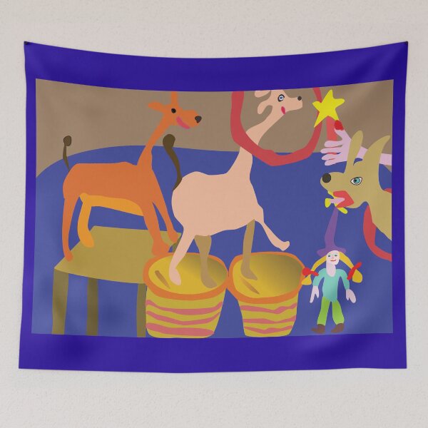 Item preview, Tricks of giraffe in circus designed and sold by MartaTerkiewicz.