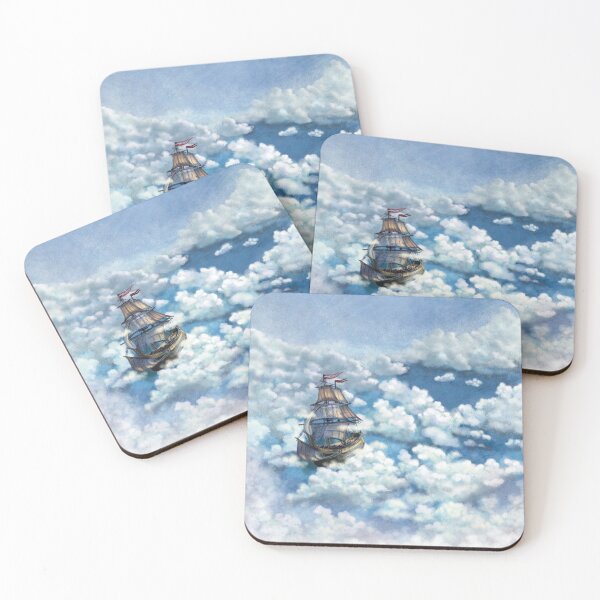 Item preview, Sky Galleon Sailing Through the Clouds designed and sold by Moranaarchive.