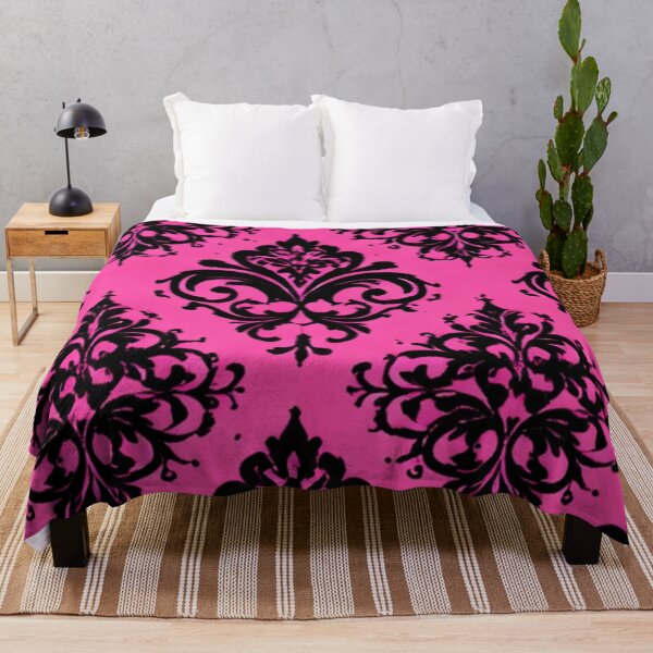 Item preview, Intricate Pink and Black Vintage Pattern designed and sold by endlessDoodler.