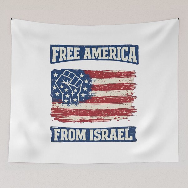 Item preview, Free America From Israel designed and sold by ILoveWeedLive.