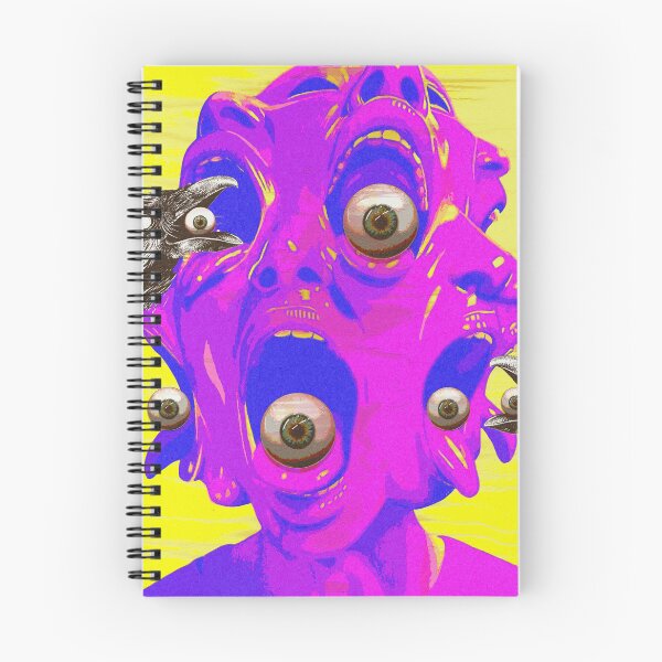 Item preview, Watching Minds – Surreal Multi-Face Psychedelic Eyeball Artwork designed and sold by Kr1motion.