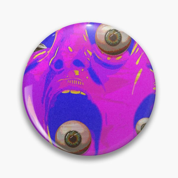 Item preview, Watching Minds – Surreal Multi-Face Psychedelic Eyeball Artwork designed and sold by Kr1motion.