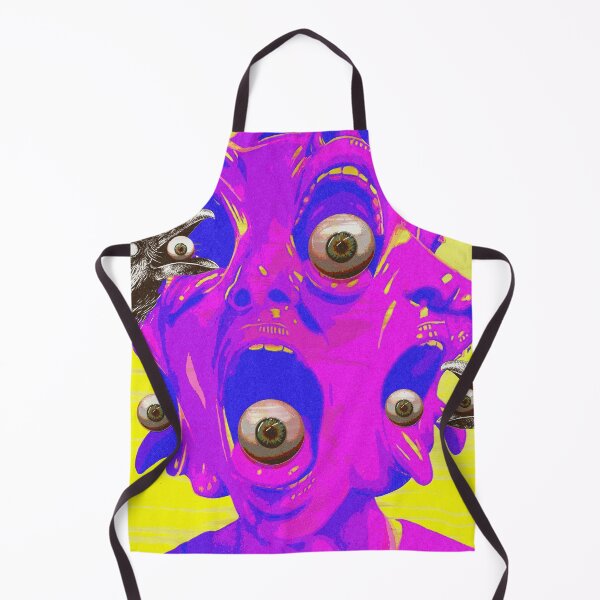 Item preview, Watching Minds – Surreal Multi-Face Psychedelic Eyeball Artwork designed and sold by Kr1motion.