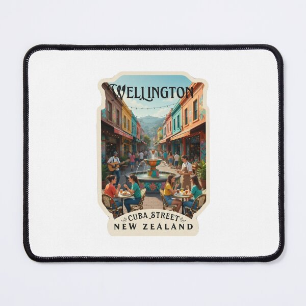 Item preview, WELLINGTON CUBA STREET | NEW ZEALAND designed and sold by Dikshant Goyal.