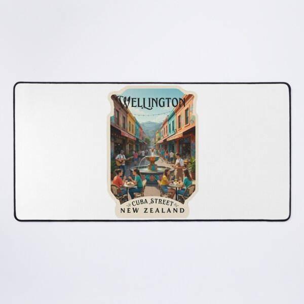 Item preview, WELLINGTON CUBA STREET | NEW ZEALAND designed and sold by Dikshant Goyal.