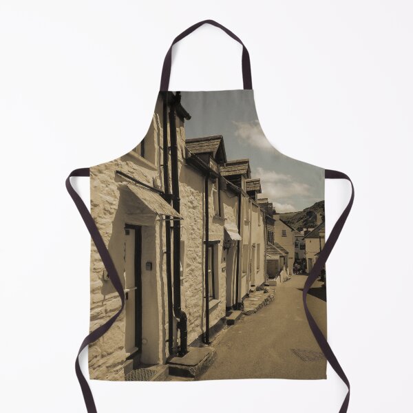 Item preview, Port Isaac Cornwall Cottages – Vintage Coastal Village Travel Art designed and sold by Richard Brookes Photography.