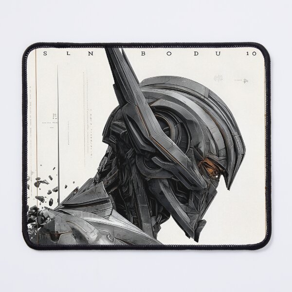 Item preview, Futuristic Cyberpunk Mech Warrior – Advanced Sci-Fi Robot Armor Design designed and sold by Dyan4.