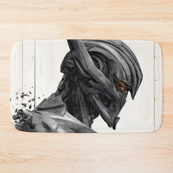 Item preview, Futuristic Cyberpunk Mech Warrior – Advanced Sci-Fi Robot Armor Design designed and sold by Dyan4.