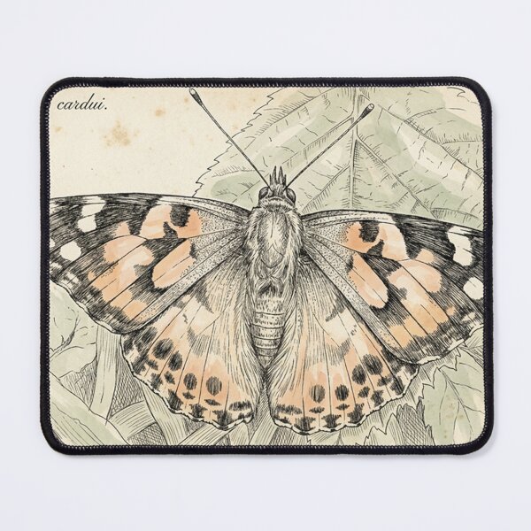 Item preview, Plate IV: Vanessa Cardui – Vintage Victorian Nature Study designed and sold by VistaPainterArt.