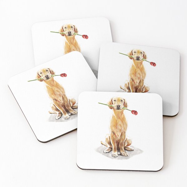 Item preview, Golden Retriever Watercolor Painting | Loyal Dog Art | Dog Lover Gift designed and sold by ArtofDogsbySeb.