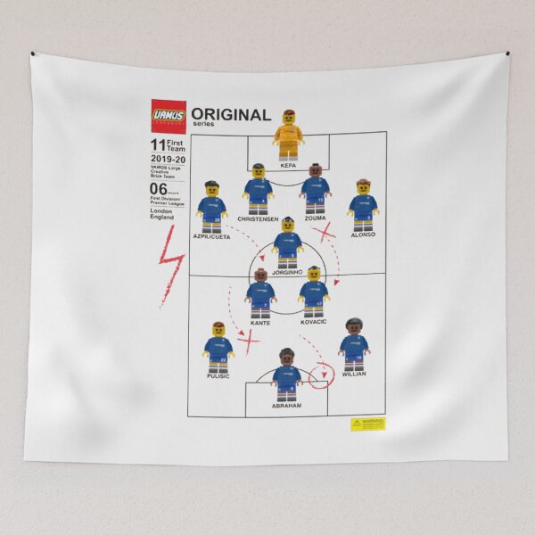 Item preview, LONDON BRICKBALL 11 Chelsea FC White Series designed and sold by Matter-Of-Space.