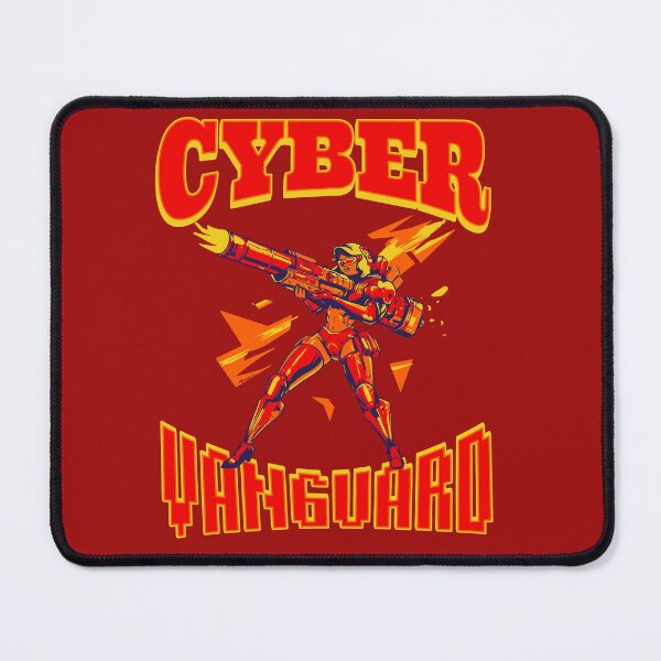 Item preview, Cyber Vanguard Retro Future Warrior Gaming designed and sold by Abaseen.