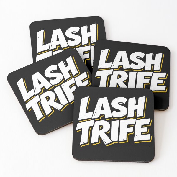 Item preview, LASH TRIFE – Funny Spoonerism Wordplay for “Trash Life” Typography designed and sold by Ramkumar2025.