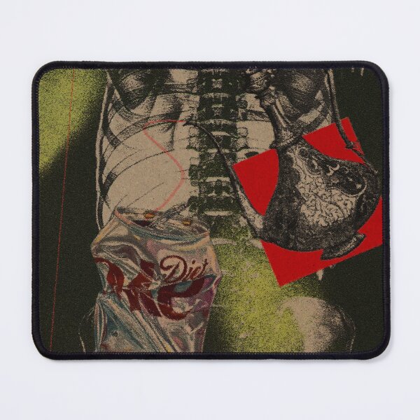 Item preview, Fragile Body – Dark Surreal Skeleton Collage Artwork designed and sold by Kr1motion.