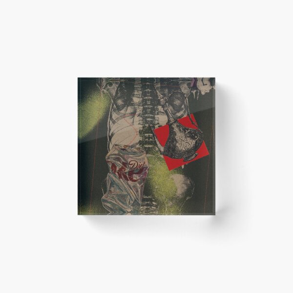 Item preview, Fragile Body – Dark Surreal Skeleton Collage Artwork designed and sold by Kr1motion.