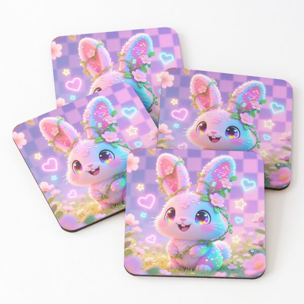 Artikelvorschau, Pixel-Osterhase-Vorab – Kawaii-Oster-Glitch-Kunst entworfen und verkauft von GlitchyBunnyBB.