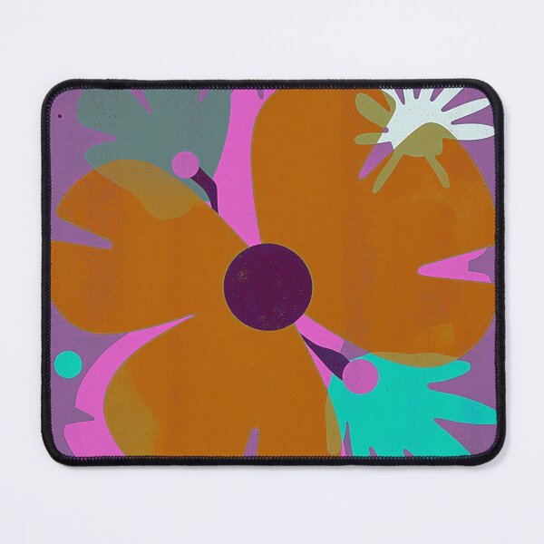 Item preview, Vibrant Art Deco Floral Composition designed and sold by joycrysstudio.