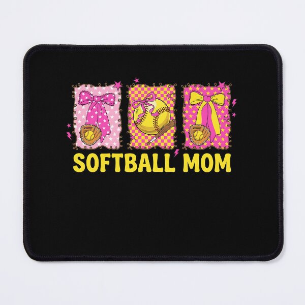 Item preview, Softball Mom Bow Glove designed and sold by KroghDs.