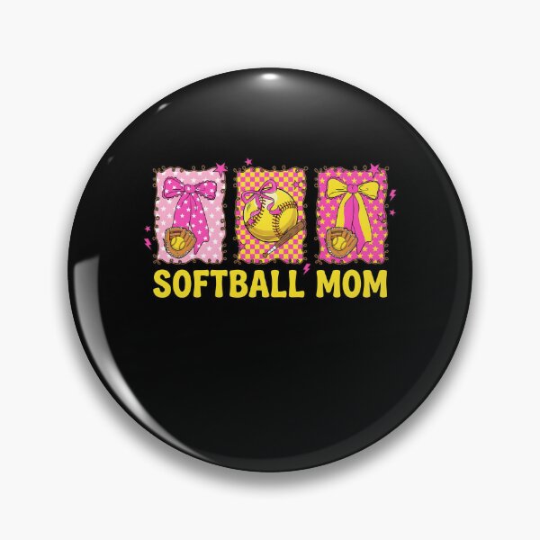 Item preview, Softball Mom Bow Glove designed and sold by KroghDs.