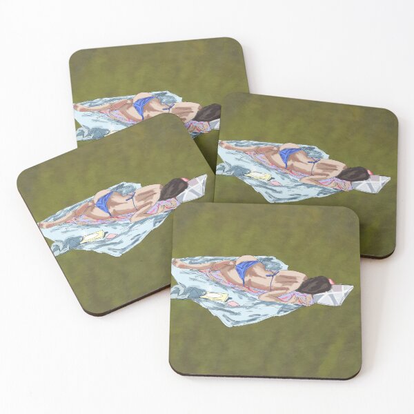 Item preview, Sunbathing in the Summer designed and sold by Arabellasarts.