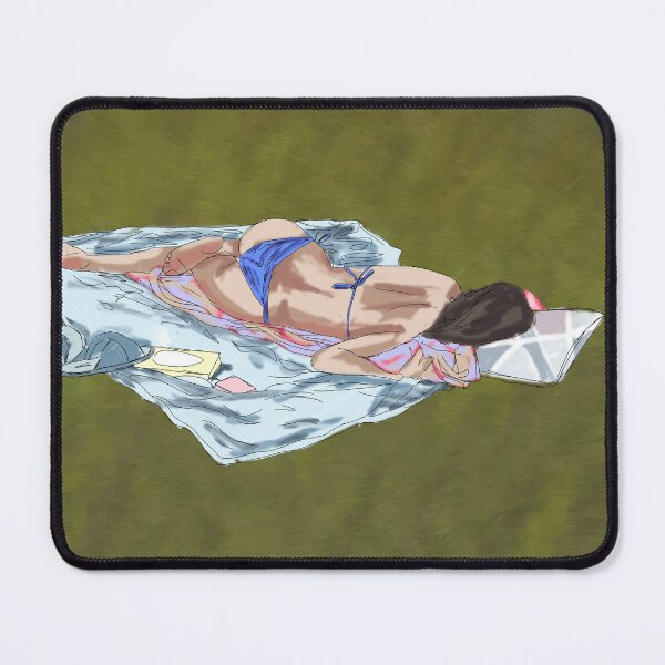 Item preview, Sunbathing in the Summer designed and sold by Arabellasarts.
