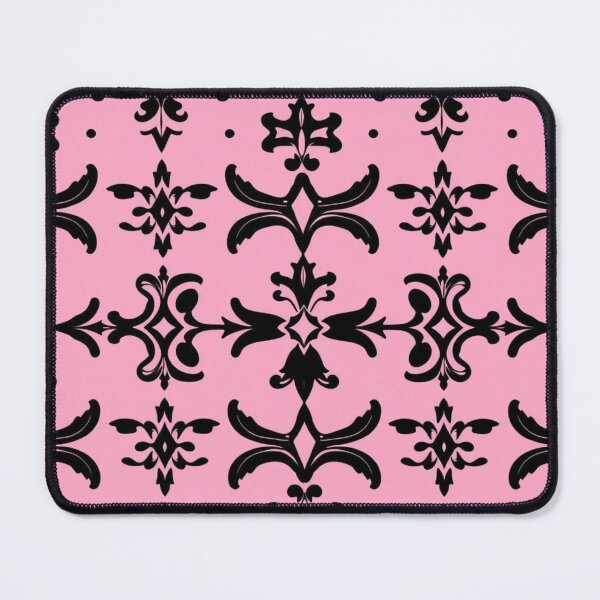 Item preview, Simple Black and Pink Vintage Pattern designed and sold by endlessDoodler.