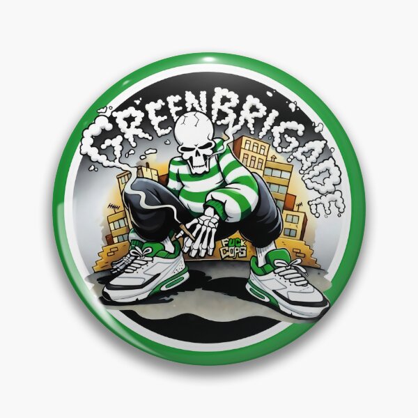 Item preview, Glasgow Green Brigade Paradise Roars in Green designed and sold by canvasriddle.