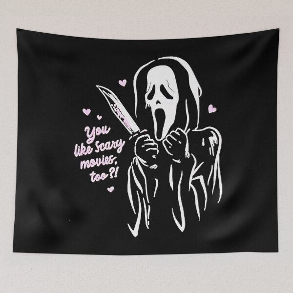 Item preview, Scream Ghostface You Like Scary Movies Too Boyfriend Funny designed and sold by hebron.