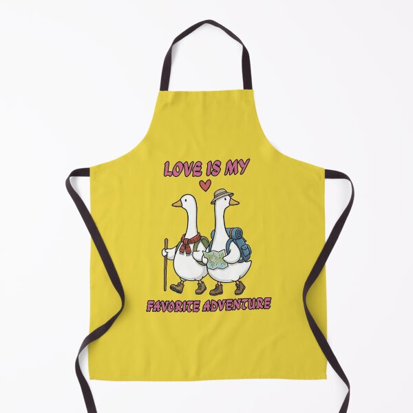 Item preview, Love Is My Favorite Adventure - Cute Romantic Goose Hikers designed and sold by INNERSELFART.