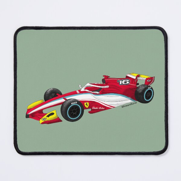 Item preview, Charles Leclerc F1 livery designed and sold by lineandlunar.