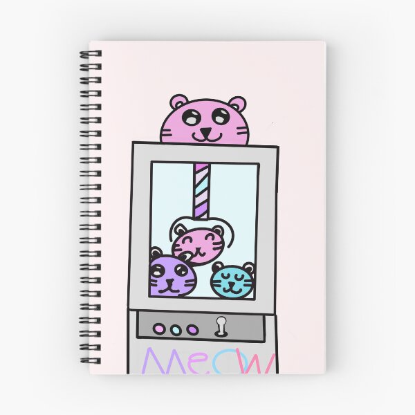 Item preview, Kawaii Kitten Claw Machine Sticker | Cute Cat Arcade Game | Kawaii Cat Lover Gift designed and sold by avaxashop.