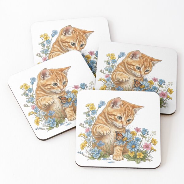 Item preview, An adorable ginger tabby kitten designed and sold by CHRIST5000.