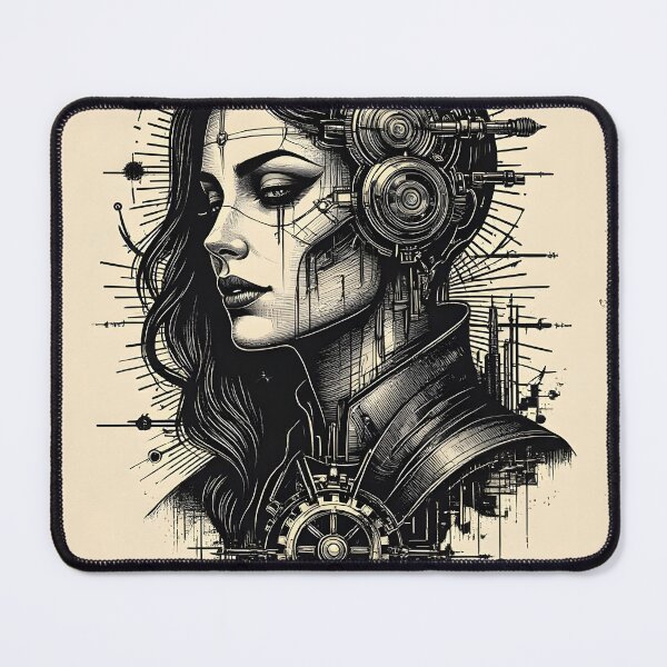 Item preview, The Robotic Girl  designed and sold by SoulGraphixx.