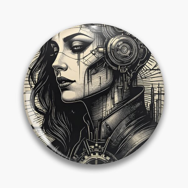 Item preview, The Robotic Girl  designed and sold by SoulGraphixx.