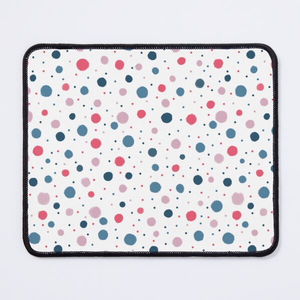 Artikelvorschau, Polka-Dot-Muster – Rosa-Türkis-Konfetti entworfen und verkauft von Melodie Messina.
