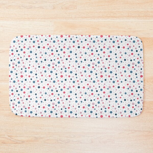 Artikelvorschau, Polka-Dot-Muster – Rosa-Türkis-Konfetti entworfen und verkauft von Melodie Messina.