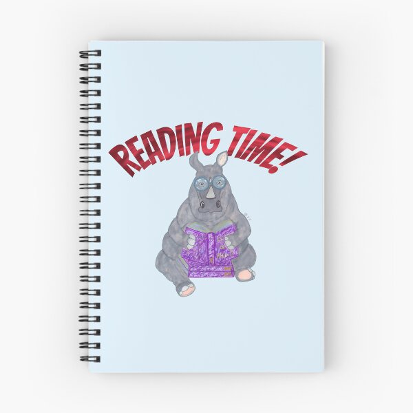 Item preview, RHINOCEROS READING designed and sold by BeritValk.