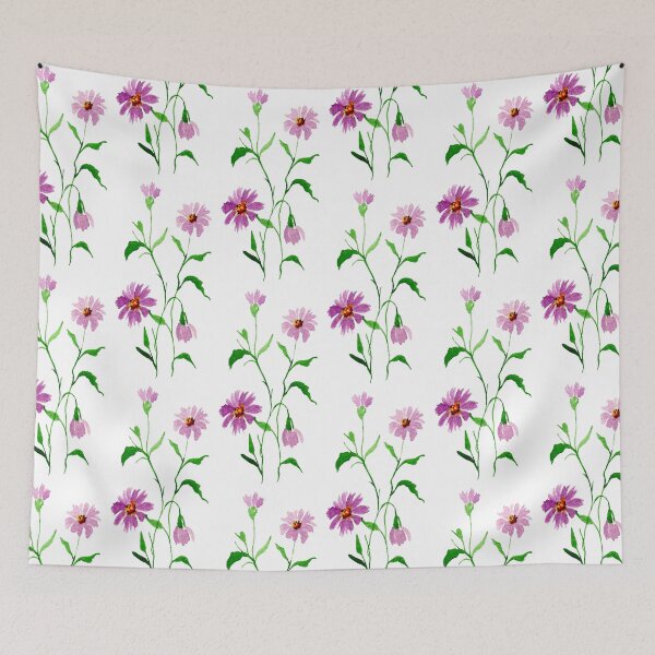 Item preview, purple cosmos flowers designed and sold by Aithlin123.