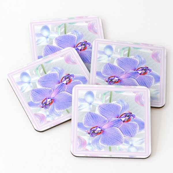 Item preview, Vignette Orchid Flower Art Print designed and sold by Dahneray1.
