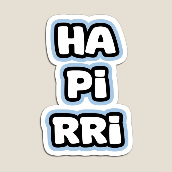 Item preview, Ha pi rri Albanian sticker  designed and sold by StickytimeAl.