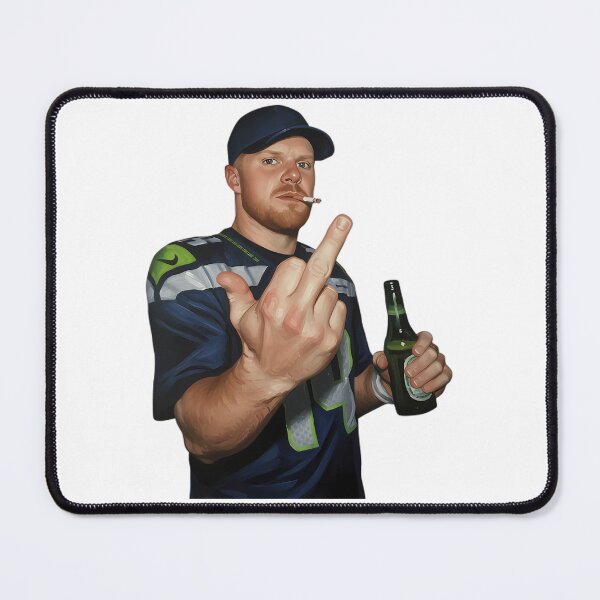 Item preview, Meme Sam darnold Middle Finge bLACK 90s designed and sold by J-Mindful.